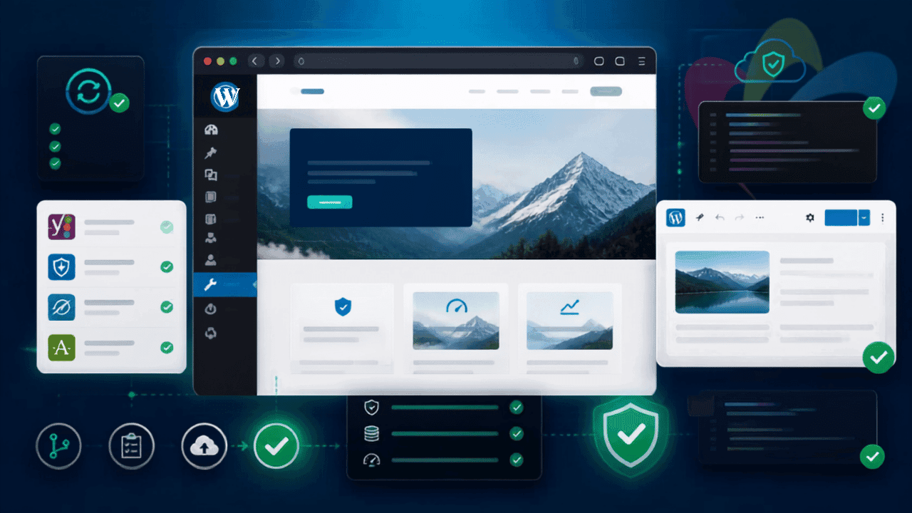 Production-safe website updates
